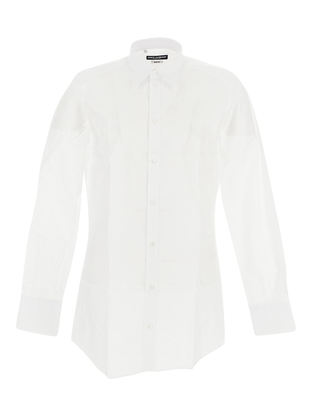 Dolce & Gabbana Cotton Martini-Fit Shirt