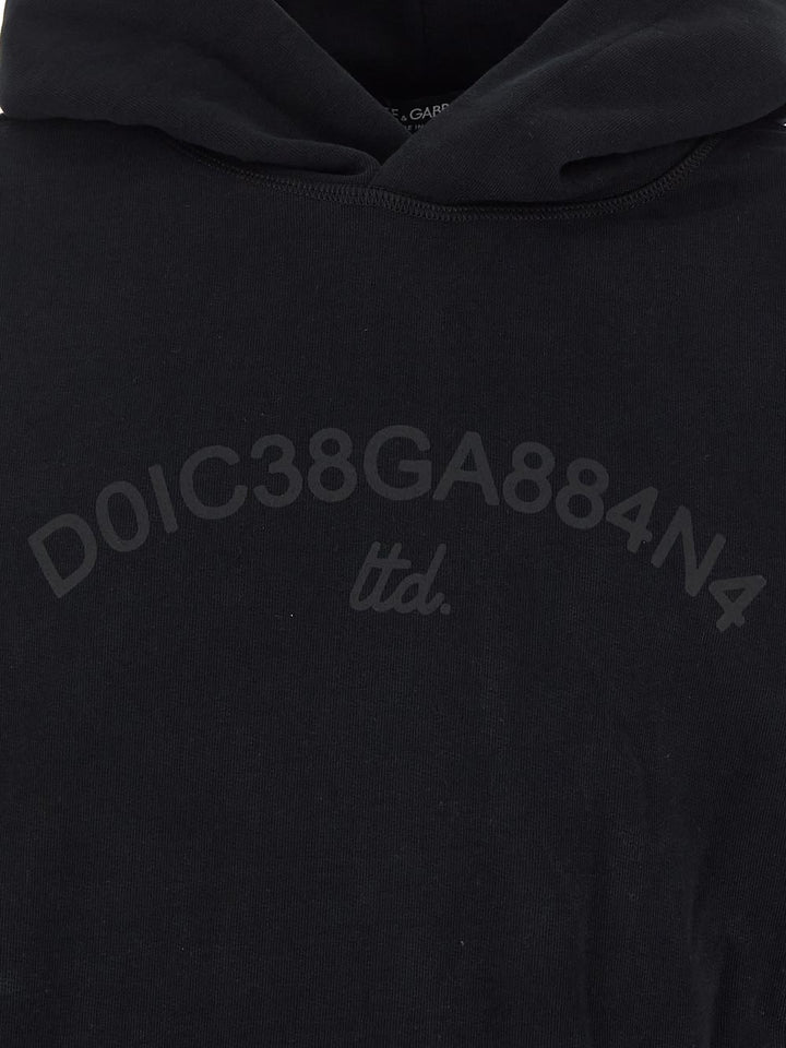 Dolce & Gabbana Hoodie With Dolce&Gabbana Logo Print