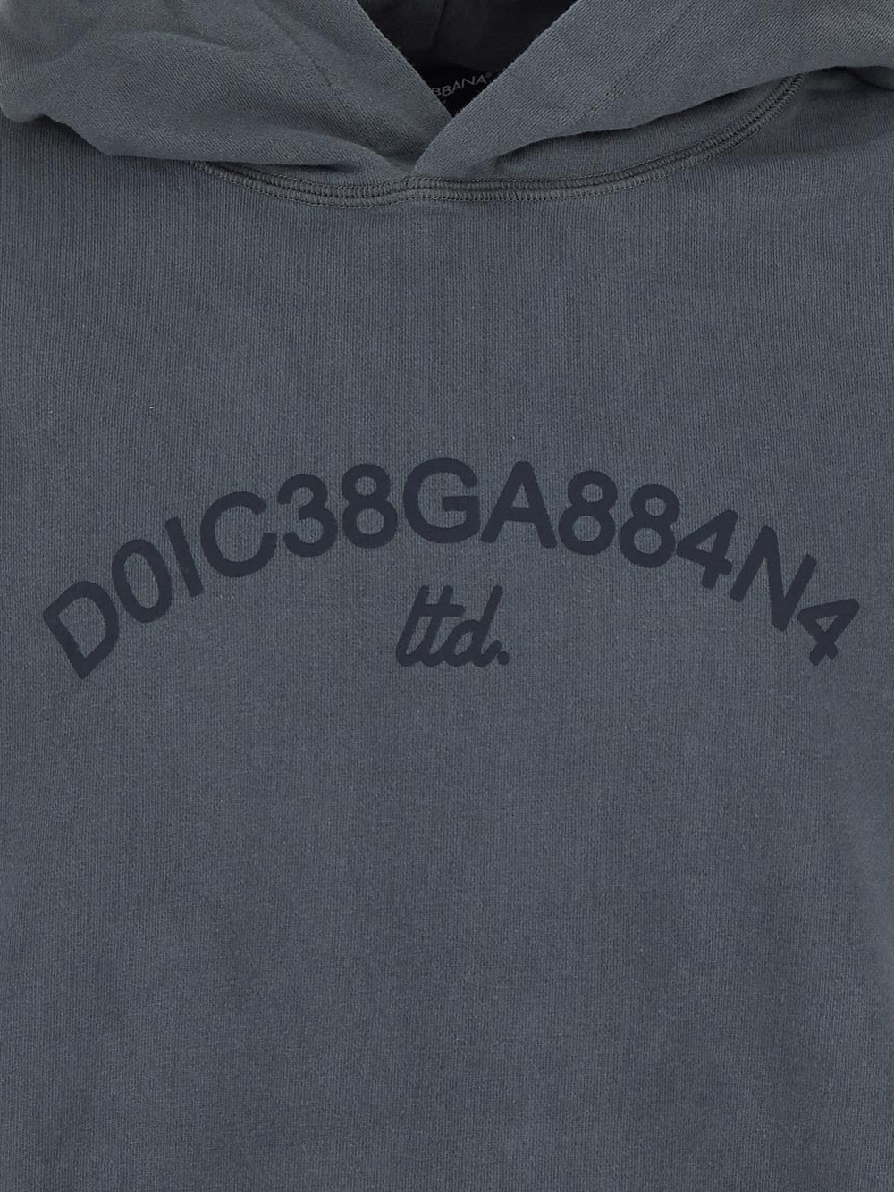 Dolce & Gabbana Cropped Hoodie With Dolce&Gabbana Logo