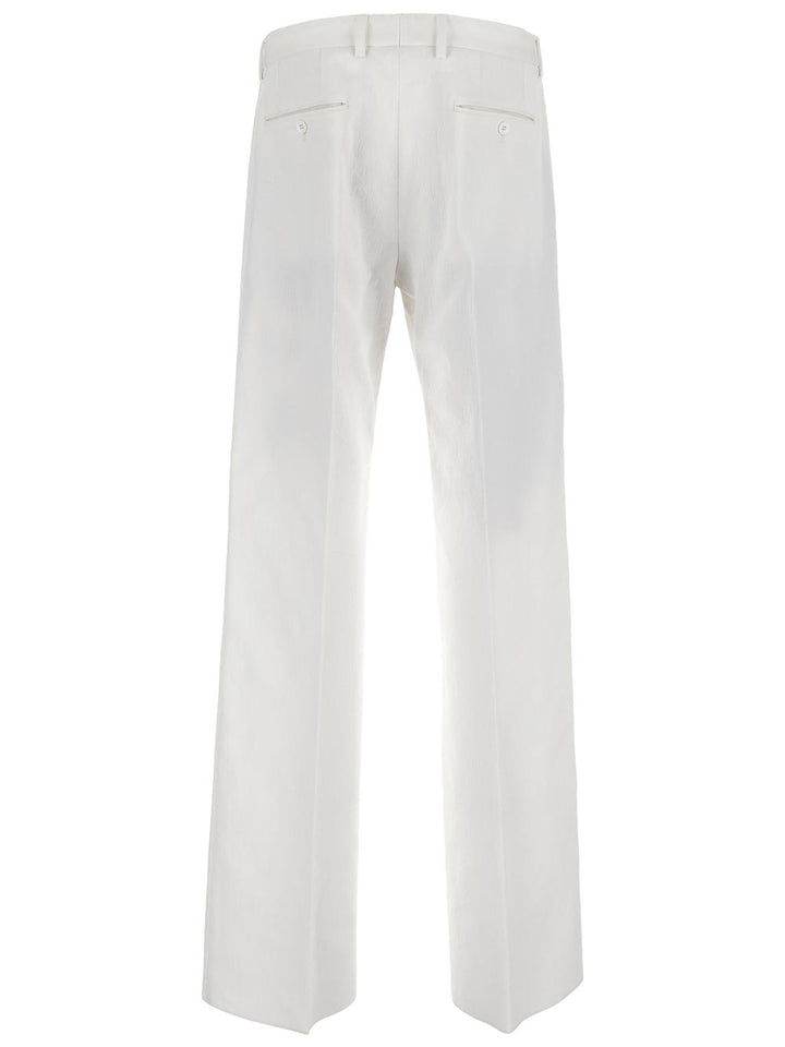 Dolce & Gabbana Tailored Stretch Linen Pants