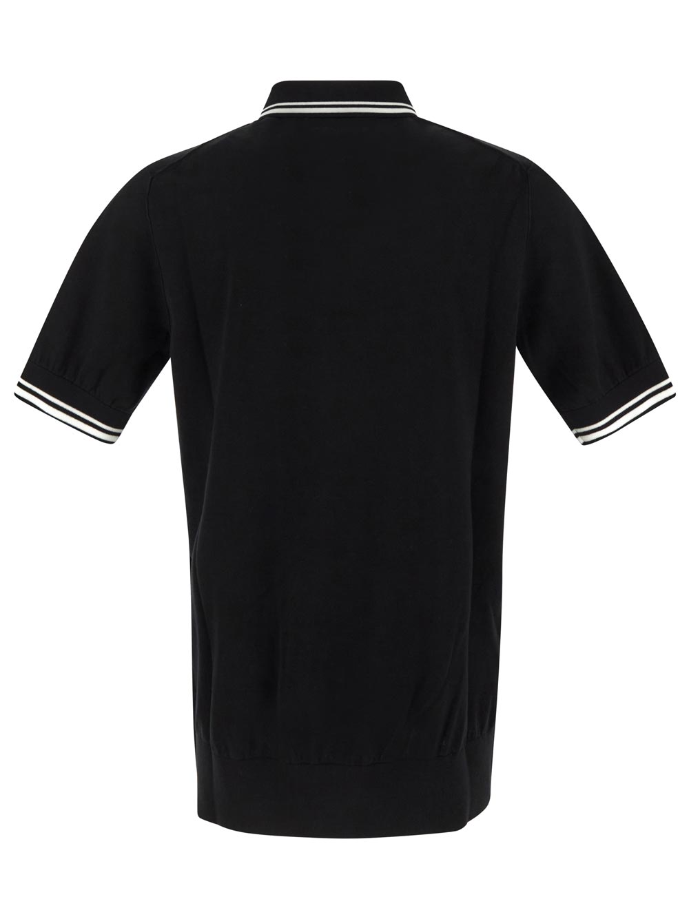 Dolce & Gabbana Short-Sleeved Polo-Shirt With Dg Logo Embroidery