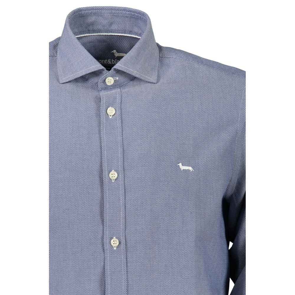 Harmont & Blaine Elegant Organic Cotton Long Sleeve Men's Shirt