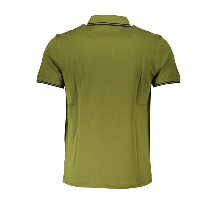 Harmont & Blaine Sharp Green Contrast Polo Shirt