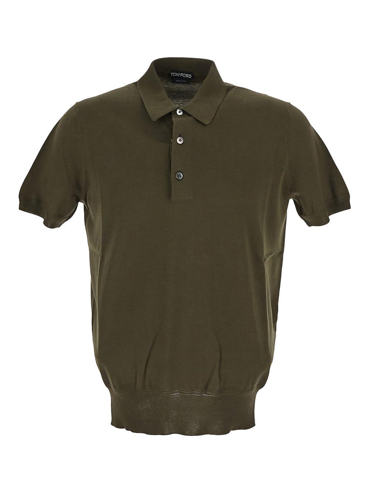 Tom Ford Knitted Polo Shirt