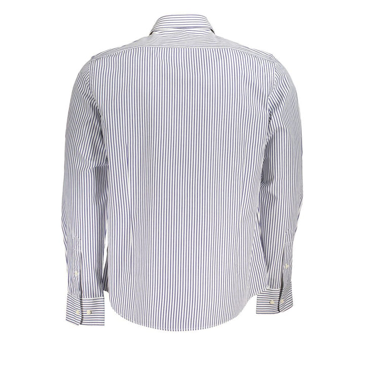 La Martina Elegant Long-Sleeved Striped Shirt for Men