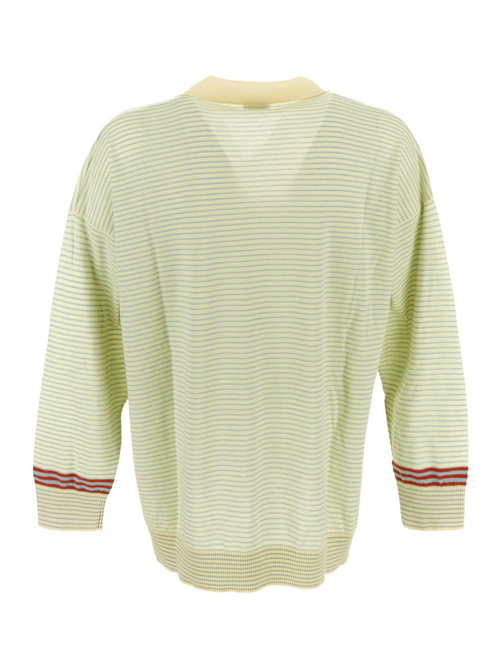 Etro Striped Knit Polo Shirt