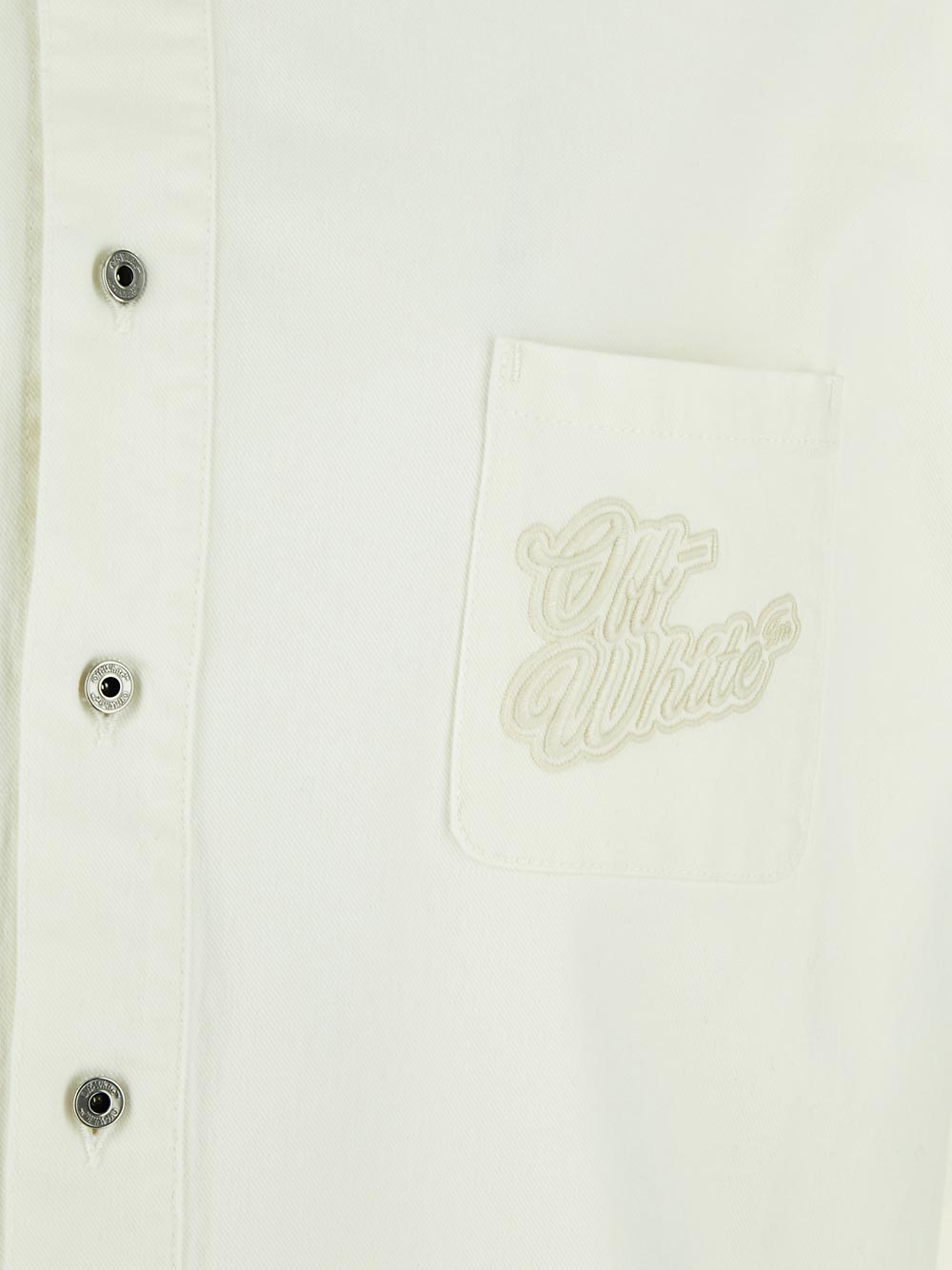 Off-White 90Slogo Denim Overshirt