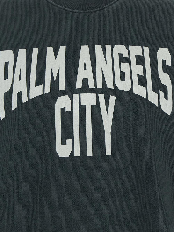 Palm Angels Pa City Washed Crewneck