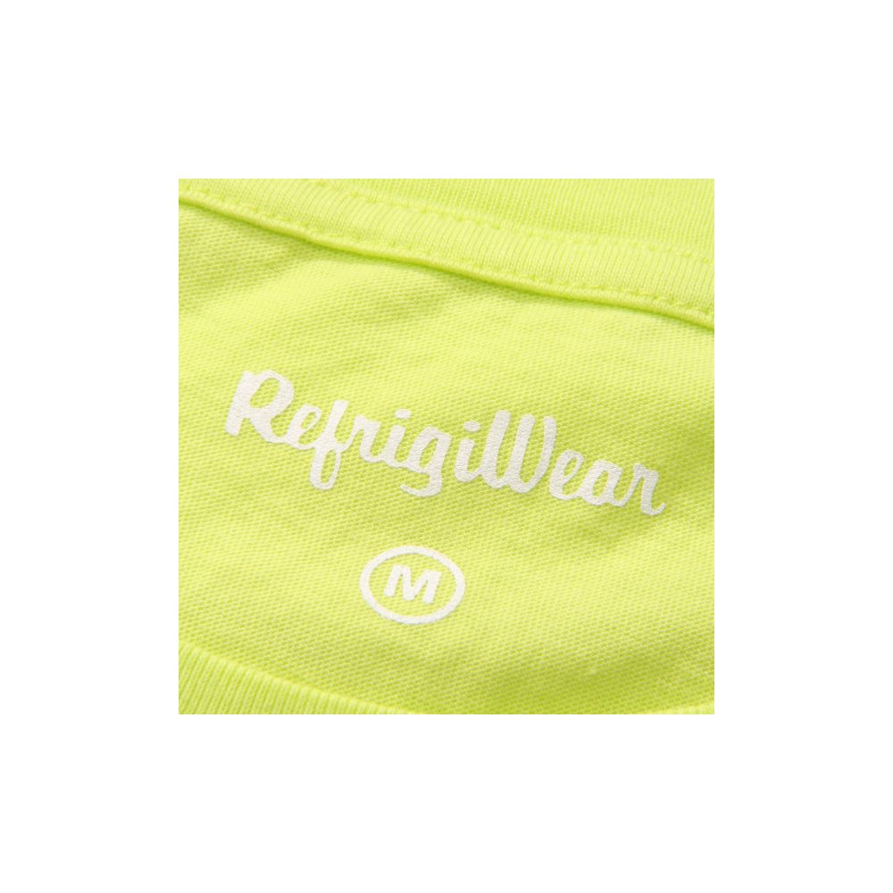 Refrigiwear Sunshine Yellow Logo Crew-Neck Tee