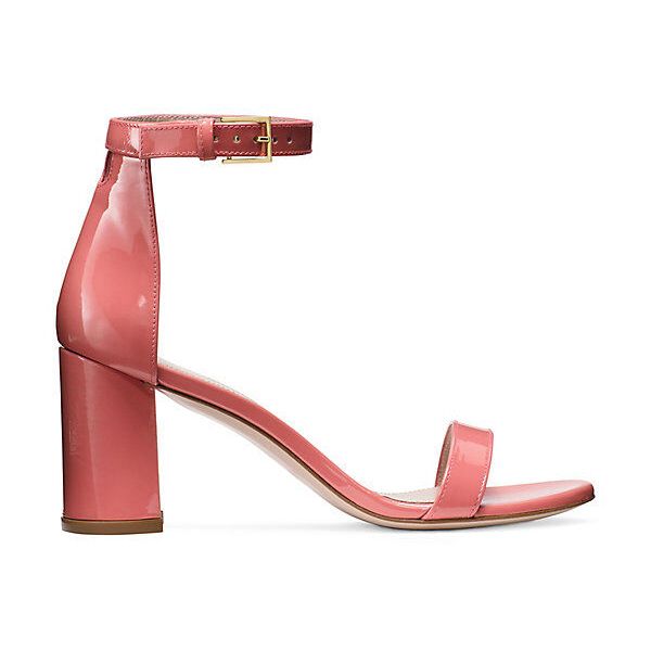 Stuart Weitzman Pink Leather Di Calfskin Sandal
