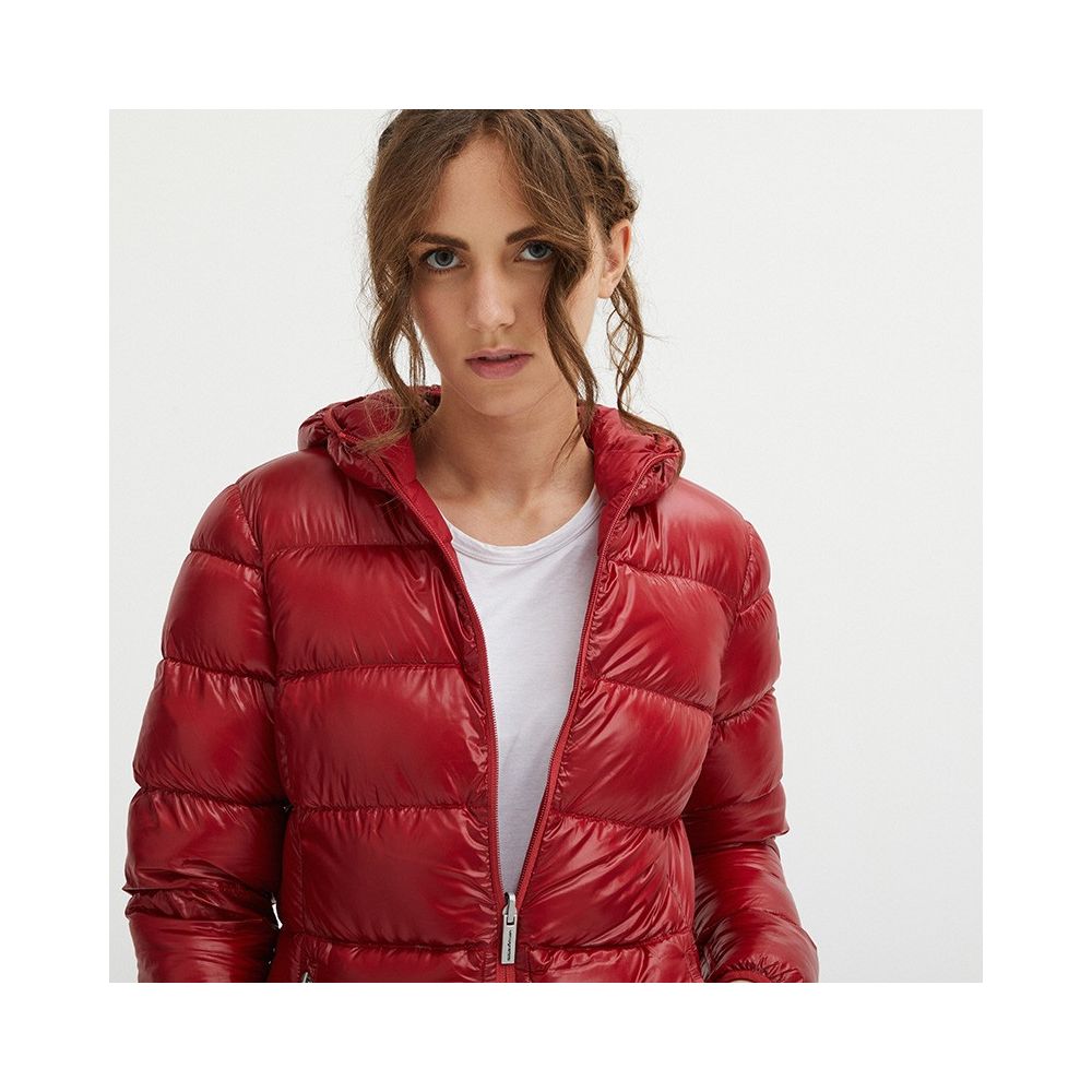 Centogrammi Ethereal Pink Down Jacket with Japanese Hood