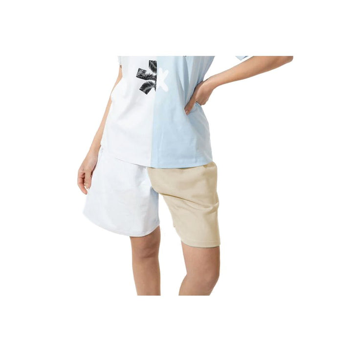 Comme Des Fuckdown Chic Two-Tone Logo Shorts