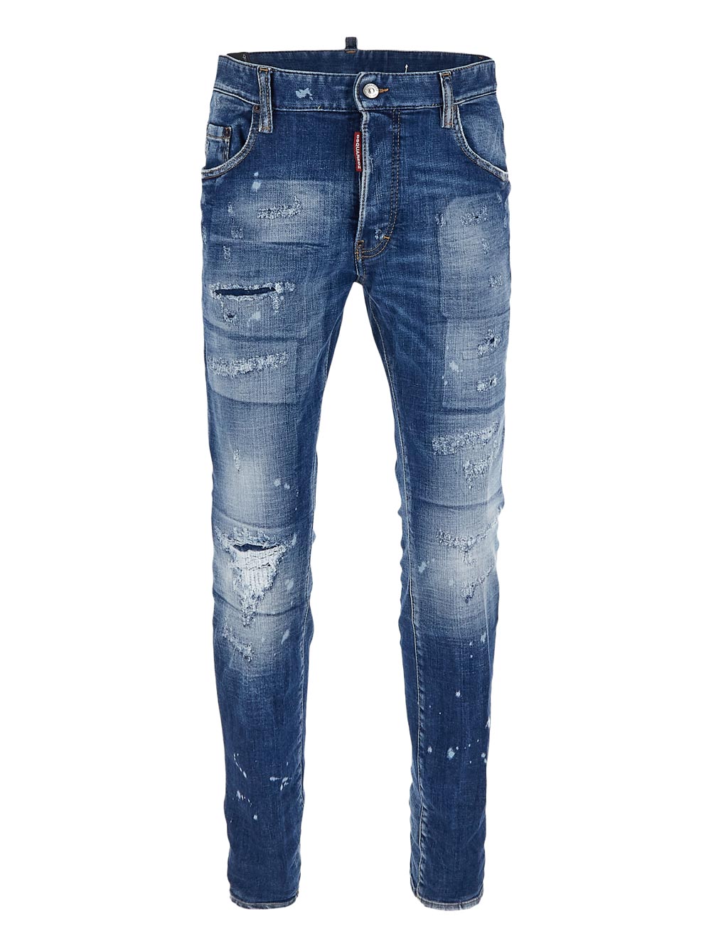 Dsquared2 Medium Mended Rips Wash Super Twinky Jeans