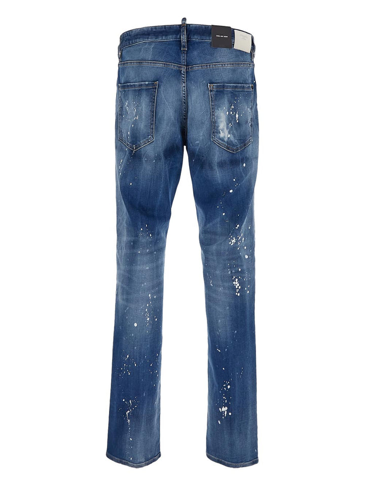 Dsquared2 Medium Iced Spots Wash Cool Guy Jeans