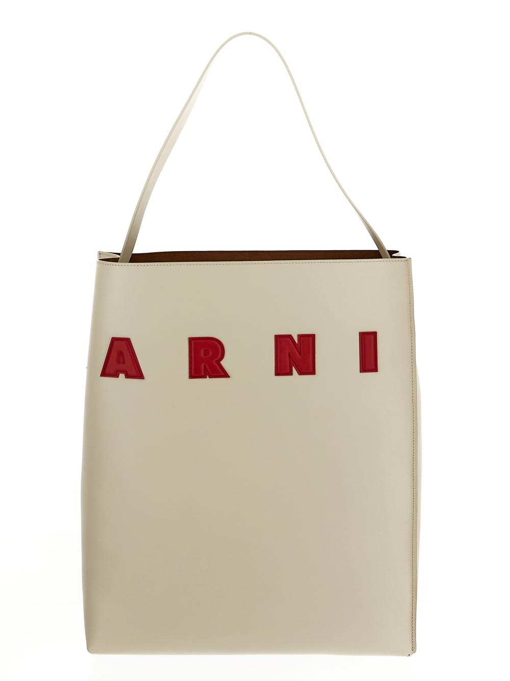 Marni Leather Museo Hobo Bag With Patches