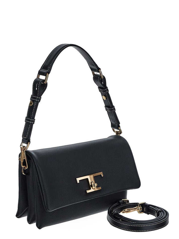 Tod'S T Timeless Flap Bag In Leather Mini
