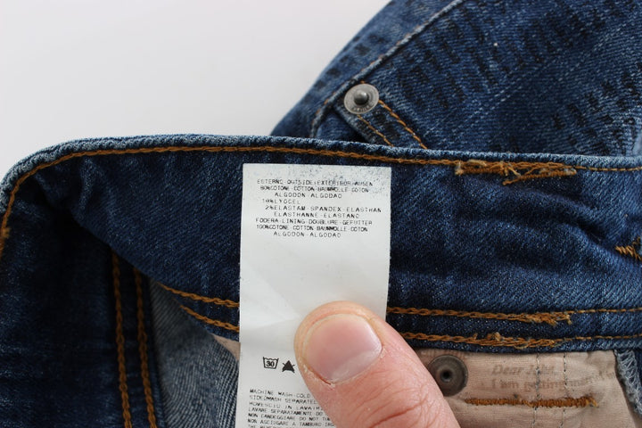 John Galliano Elegant Slim Bootcut Denim Jeans