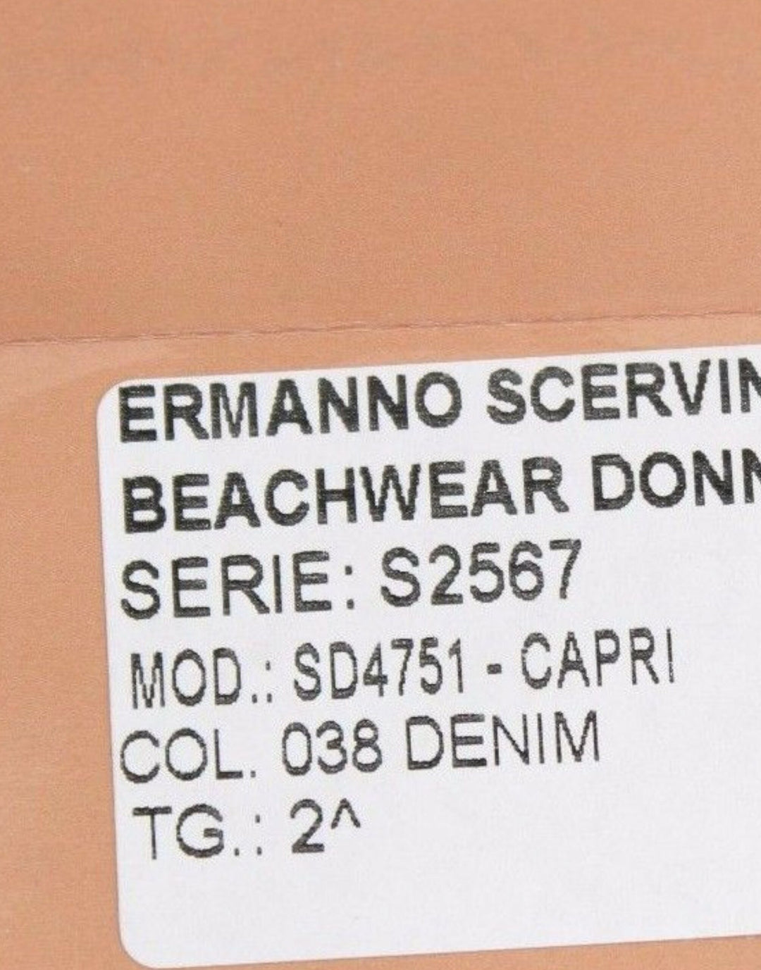 Ermanno Scervino Chic Blue Capri Jeans for Elegant Summers