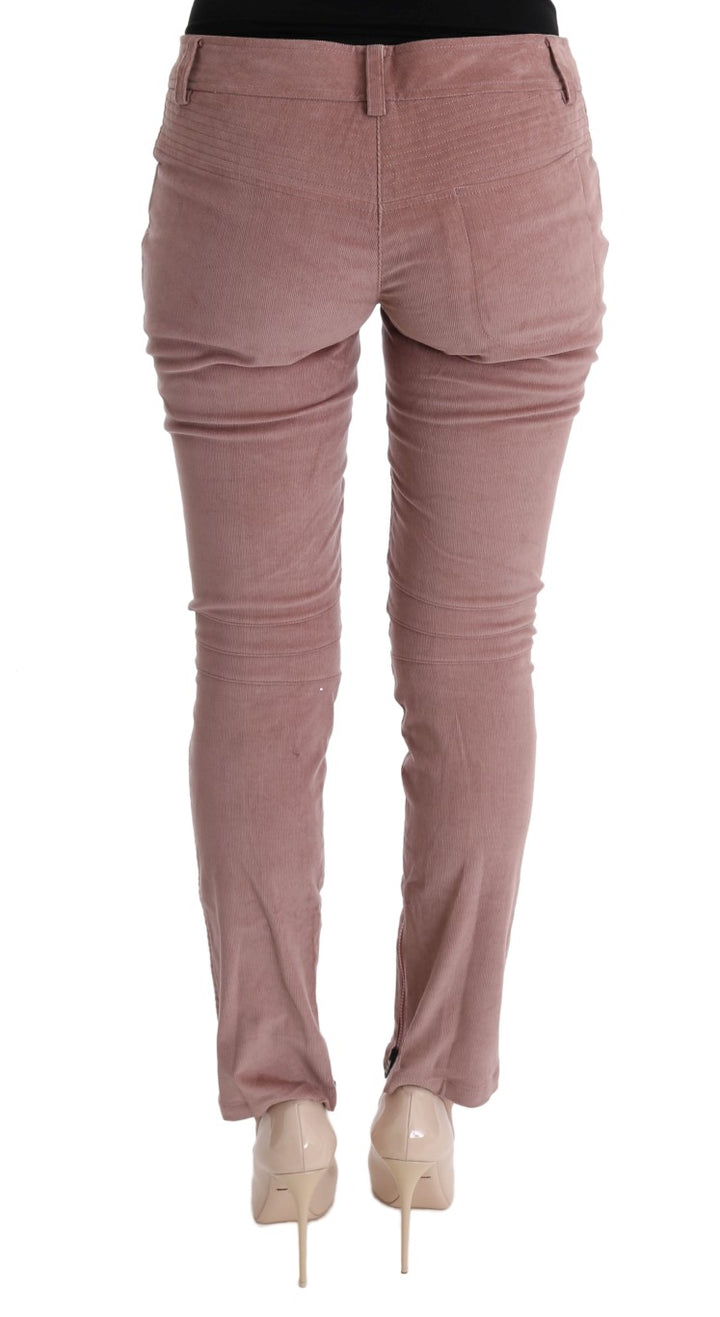 Ermanno Scervino Chic Pink Capri Cropped Trousers