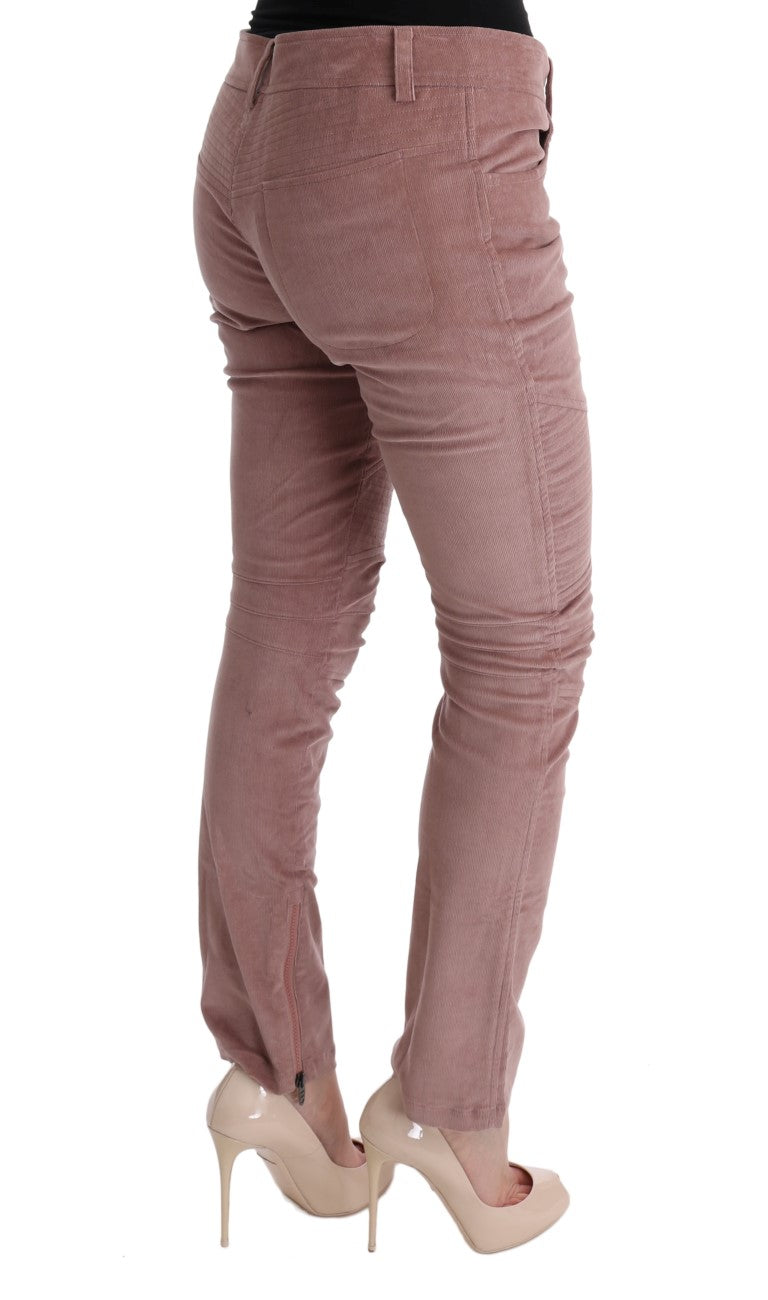 Ermanno Scervino Chic Pink Capri Cropped Trousers