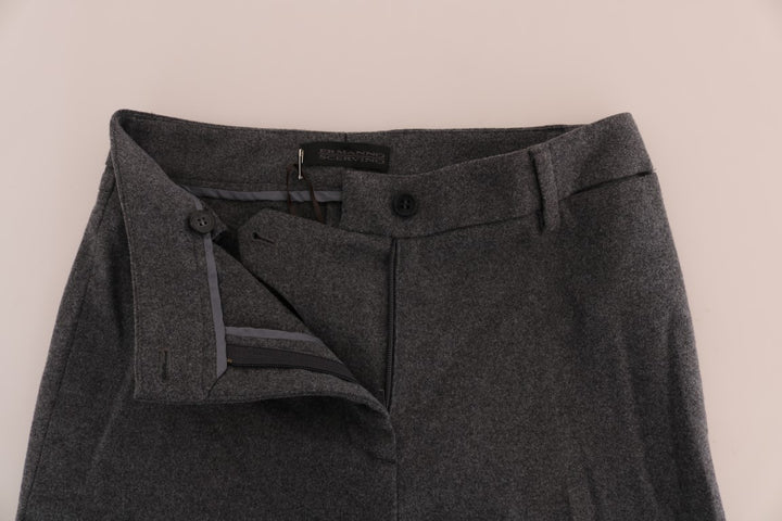 Ermanno Scervino Chic Gray Formal Pants - Elegance Refined