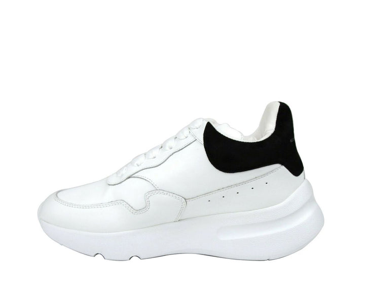 Alexander McQueen Alexander McQueen Women White Leather Suede Sneaker