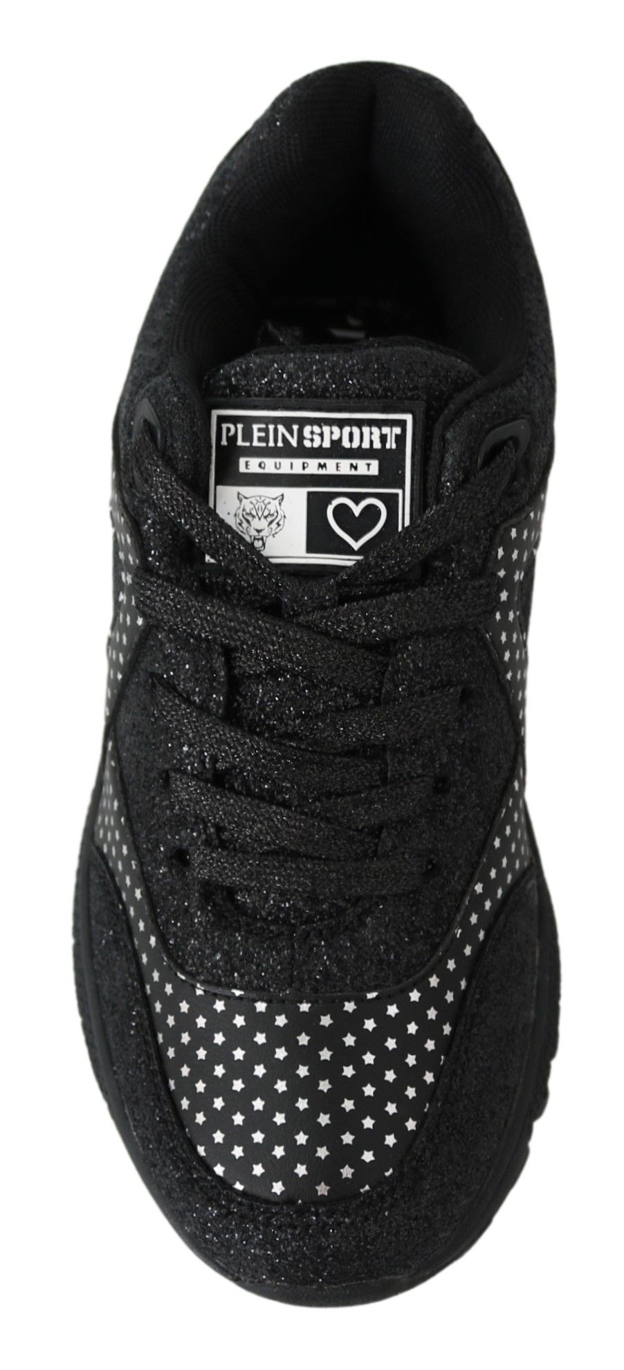 Plein Sport Elegant Black Runner Jasmines Sport Shoes