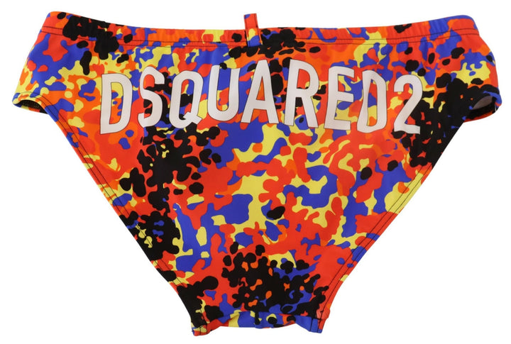 Dsquared² Exclusive Multicolor Swim Trunks