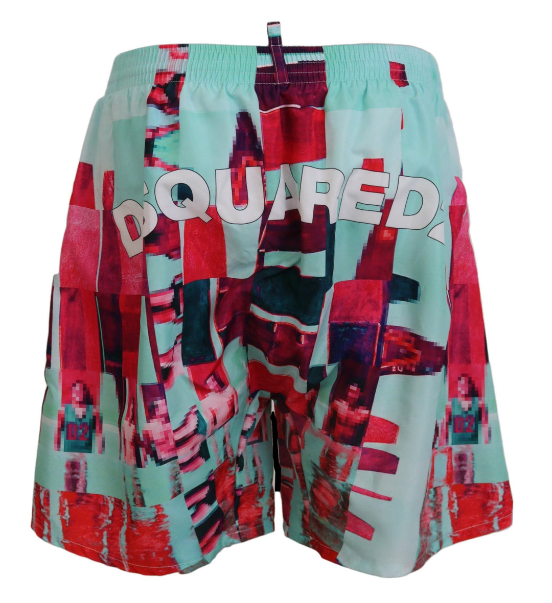 Dsquared² Multicolor Printed Swim Shorts Boxer