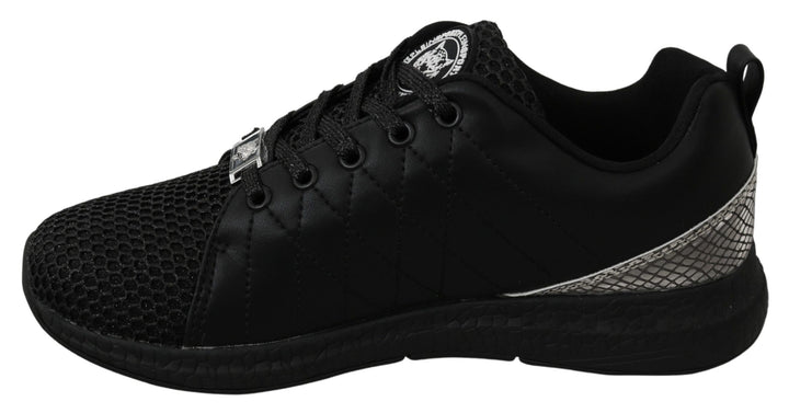 Philipp Plein Elegant Black Gisella Sneakers