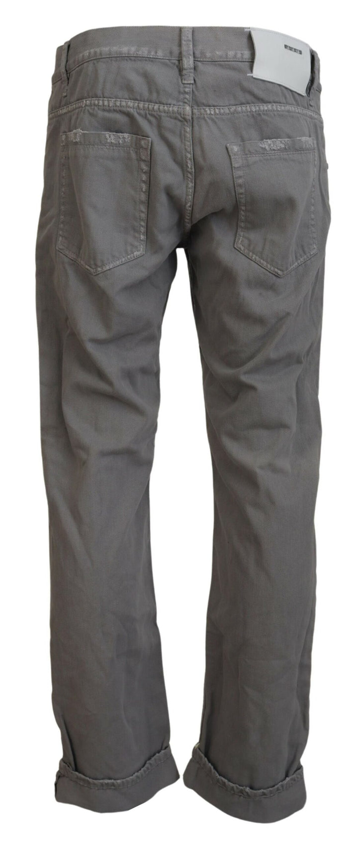 Acht Sleek Regular Denim Gray Jeans