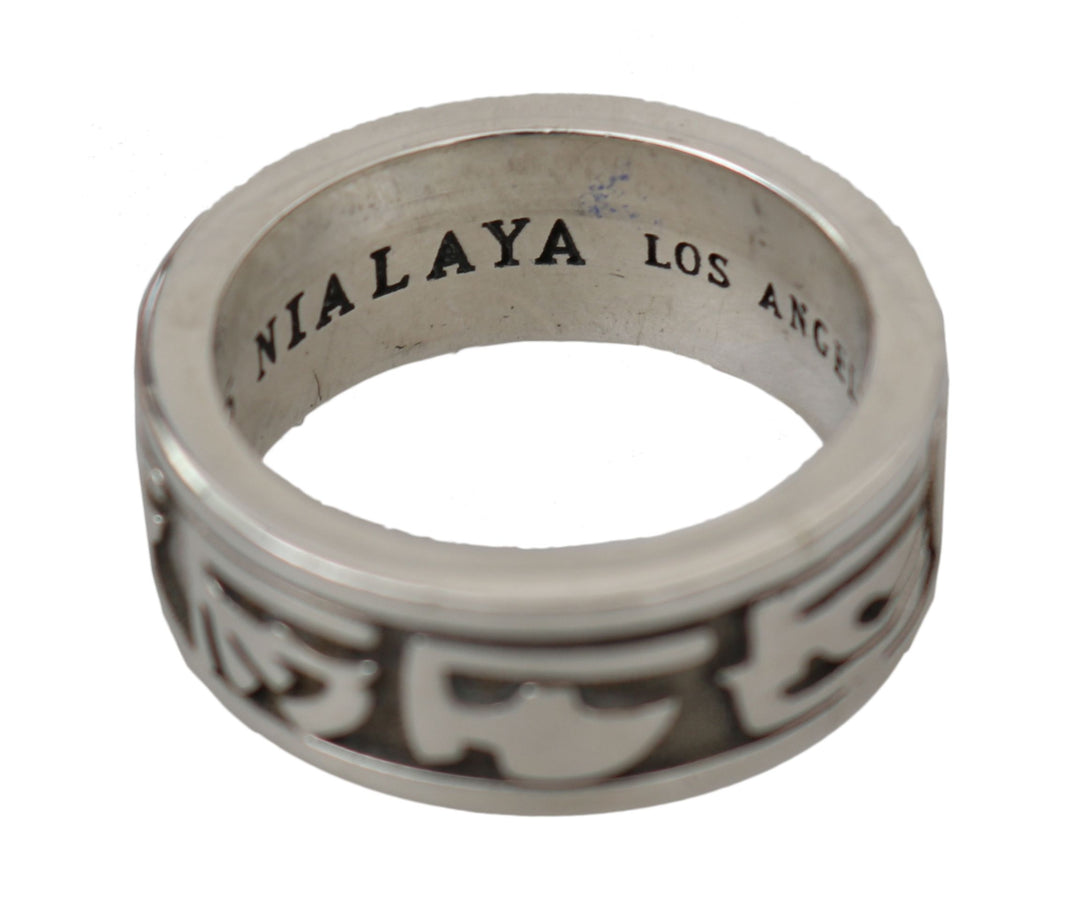Nialaya Elegant Silver Sterling Men's Ring