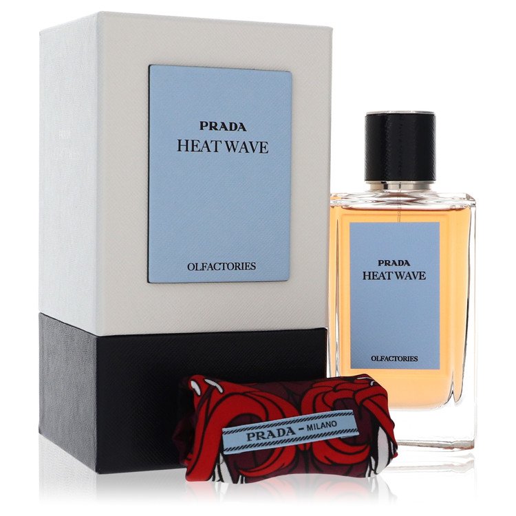 Prada Olfactories Heat Wave Eau De Parfum Spray with Gift Pouch (Unisex) By Prada