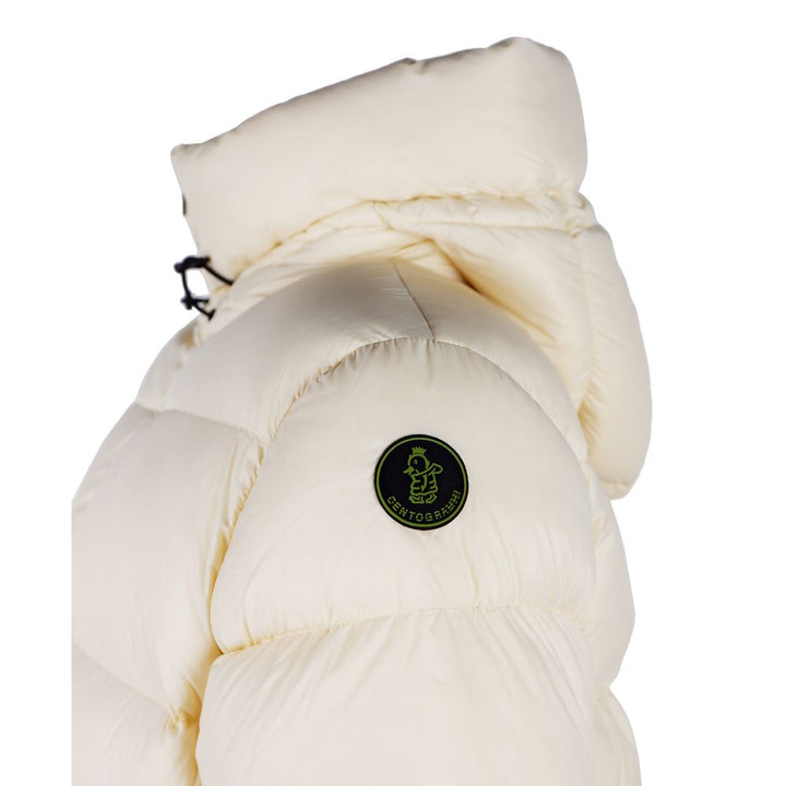 Centogrammi Elegant Cream Puffer Jacket