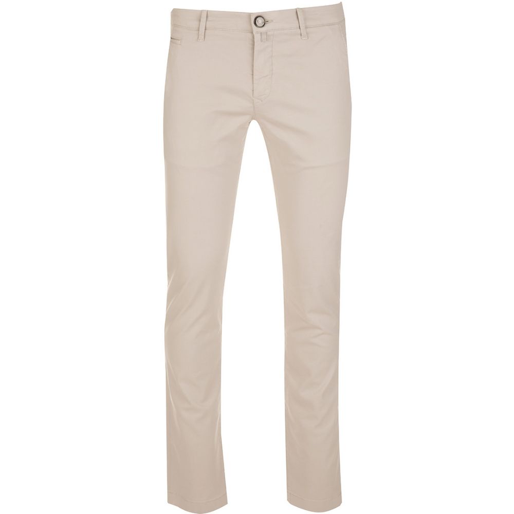 Jacob Cohen Beige Cotton Chino Trousers – Slim Fit Elegance