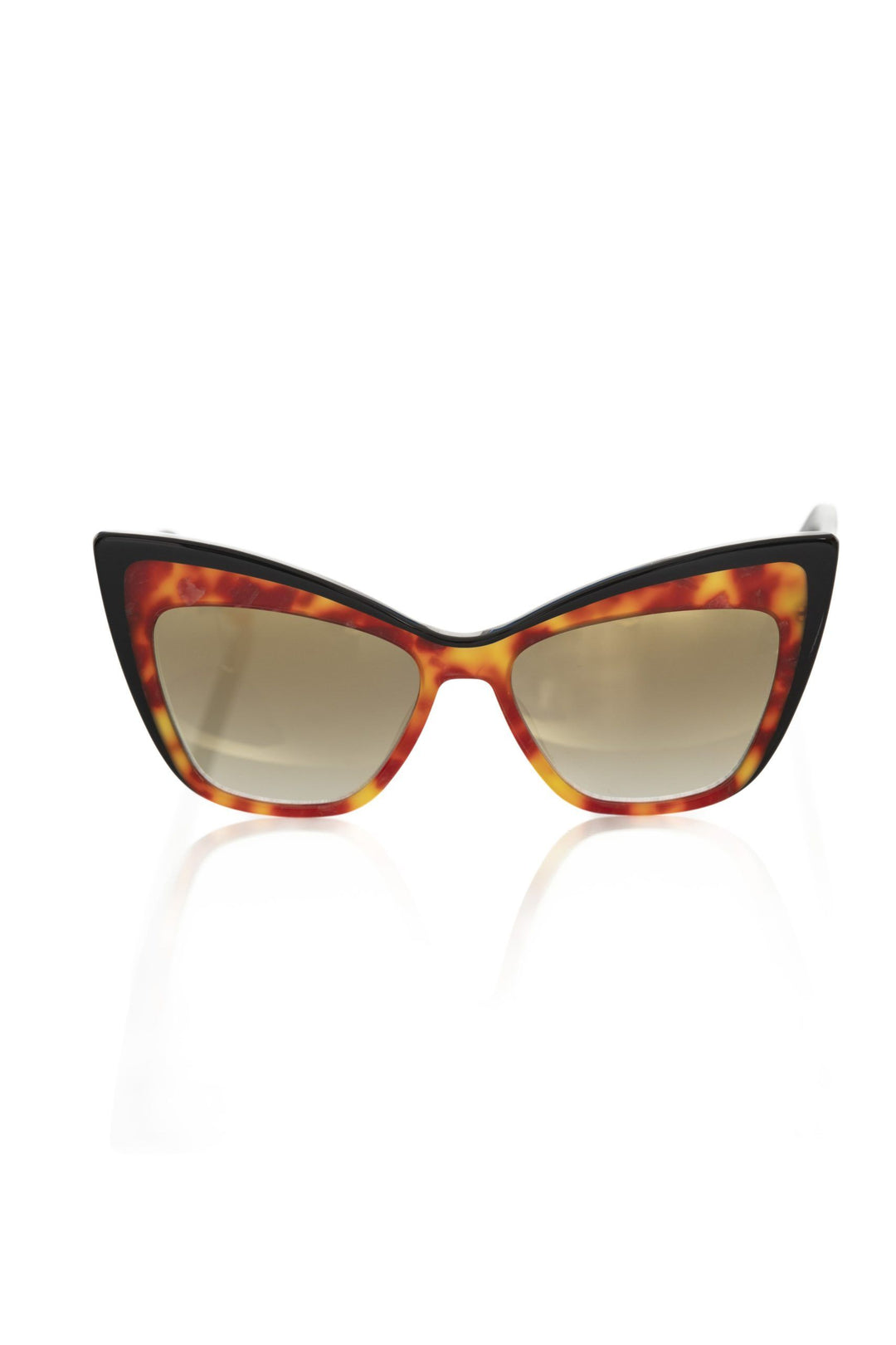 Frankie Morello Chic Tortoiseshell Cat Eye Sunglasses