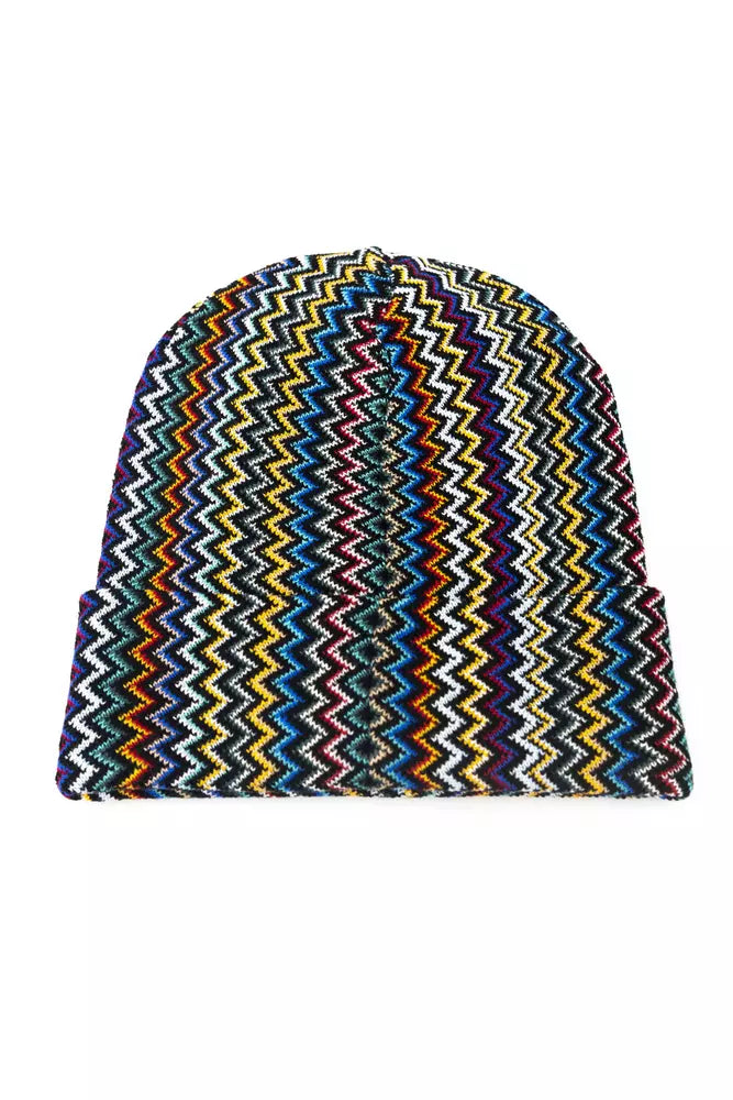 Missoni Geometric Fantasy Multicolor Wool Hat