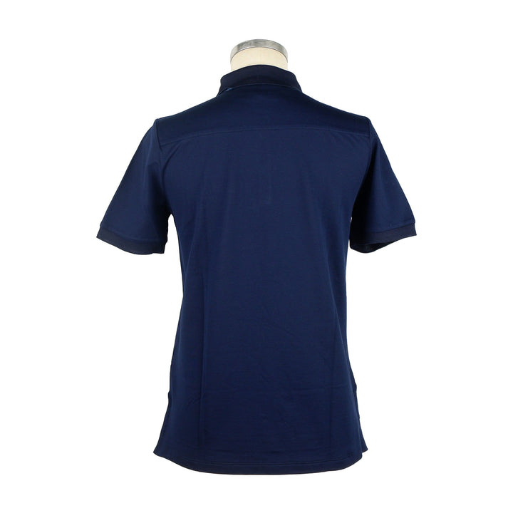 Jacob Cohen Elegant Dark Blue Cotton Polo Shirt for Women
