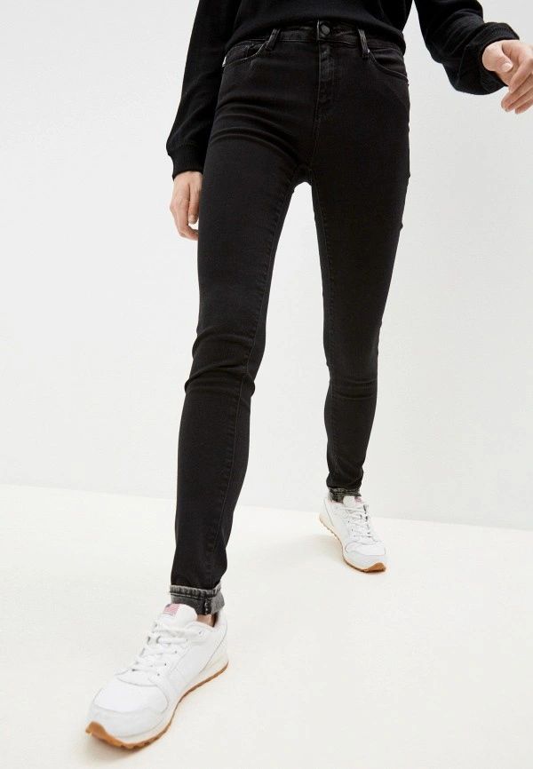 Love Moschino Elegant Black Stretch Slim Jeans