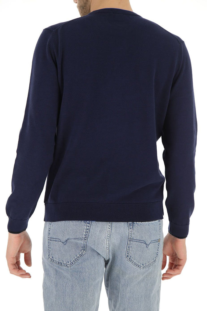 Kenzo Tiger Logo Cotton Crewneck Sweater - Men's Essential