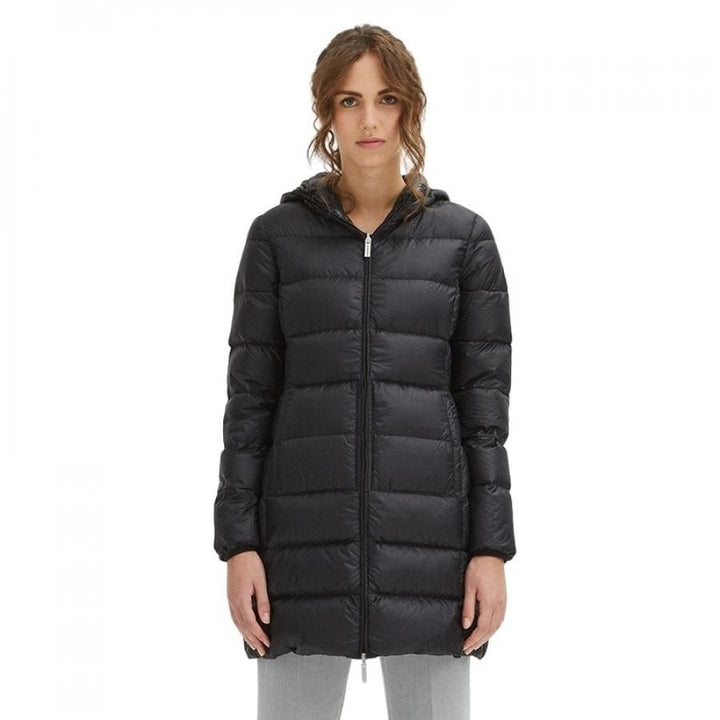 Centogrammi Chic Featherlight Down Jacket with Hood