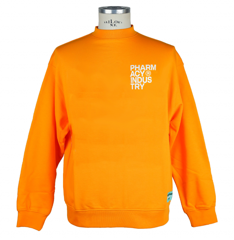Pharmacy Industry Chic Orange Logo Crewneck Sweatshirt