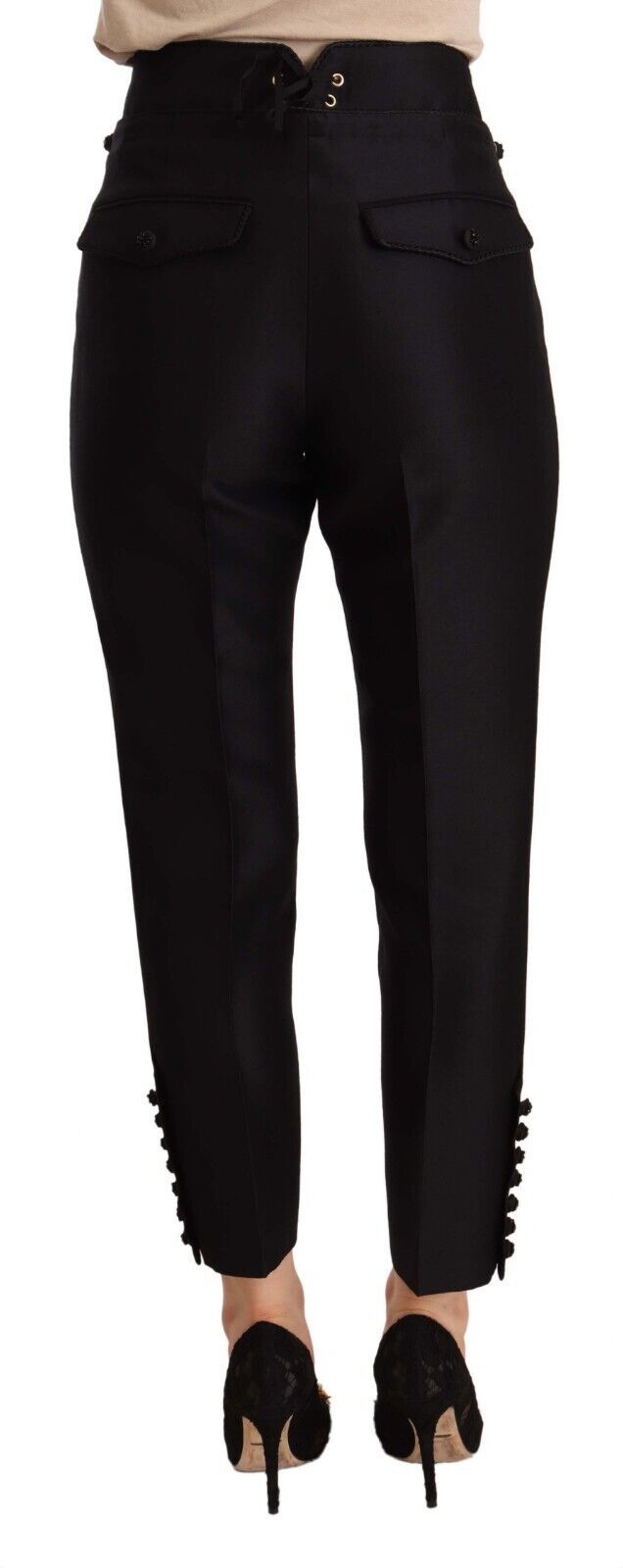 Dsquared² Chic High-Waist Cropped Trousers