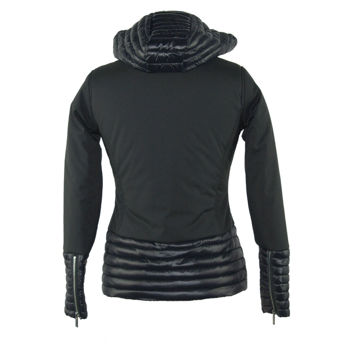 Maison Espin Chic Black Down Jacket Outerwear Piece